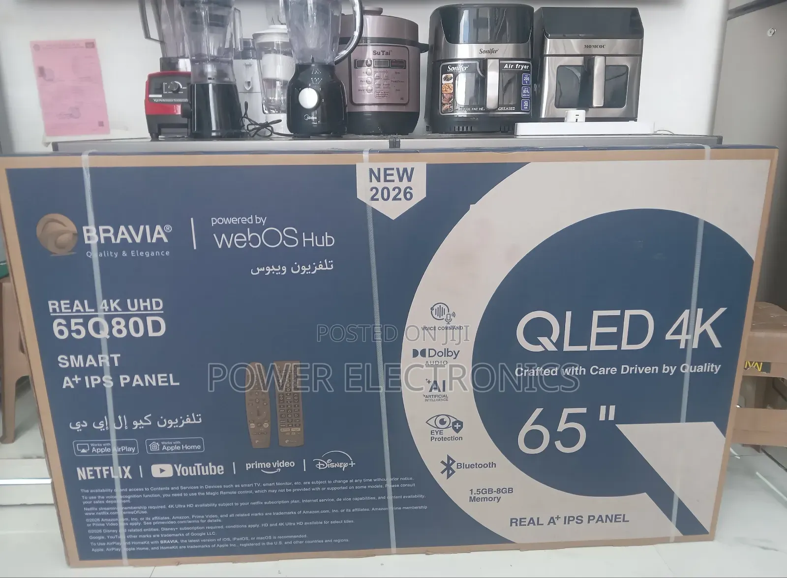 Bravia Qled 65inch Televishion