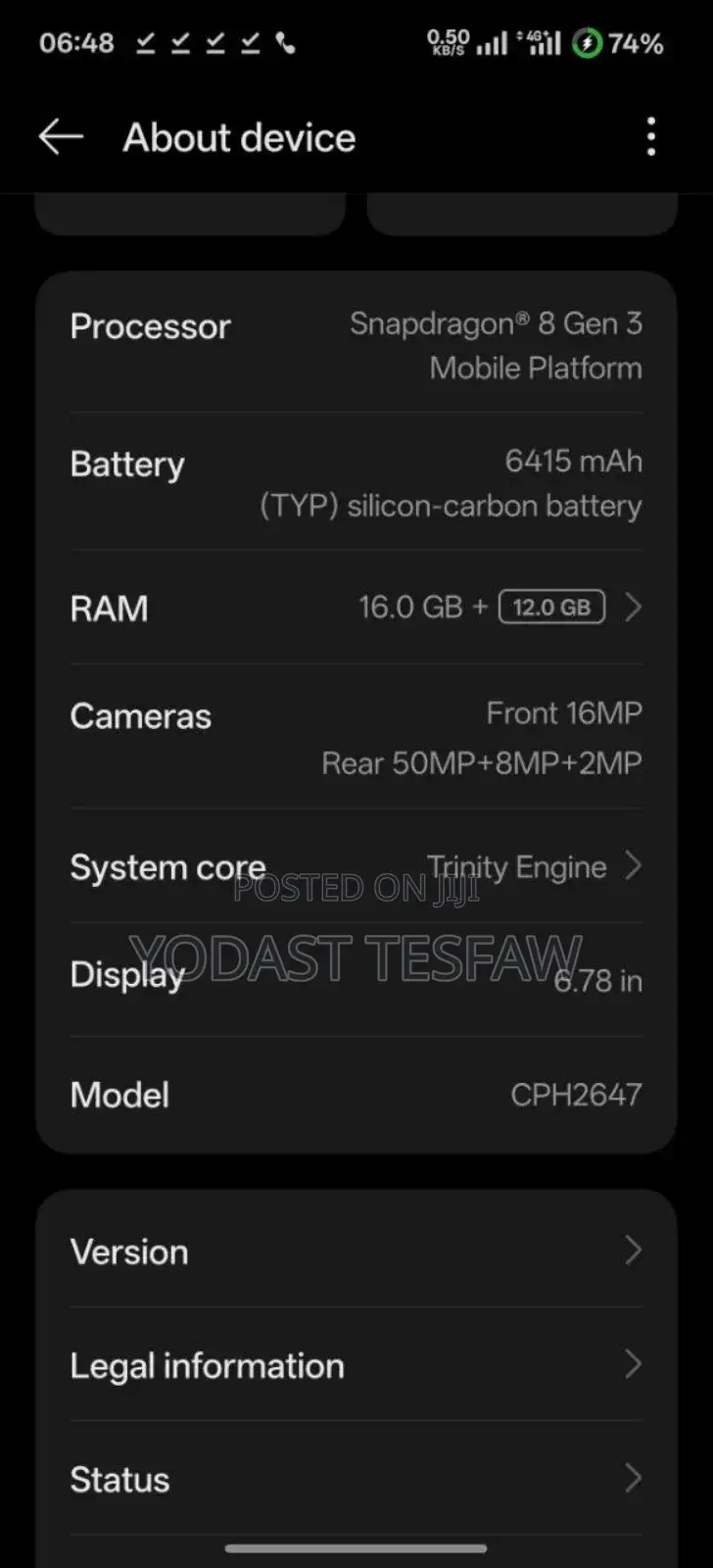 New OnePlus 13R 512 GB