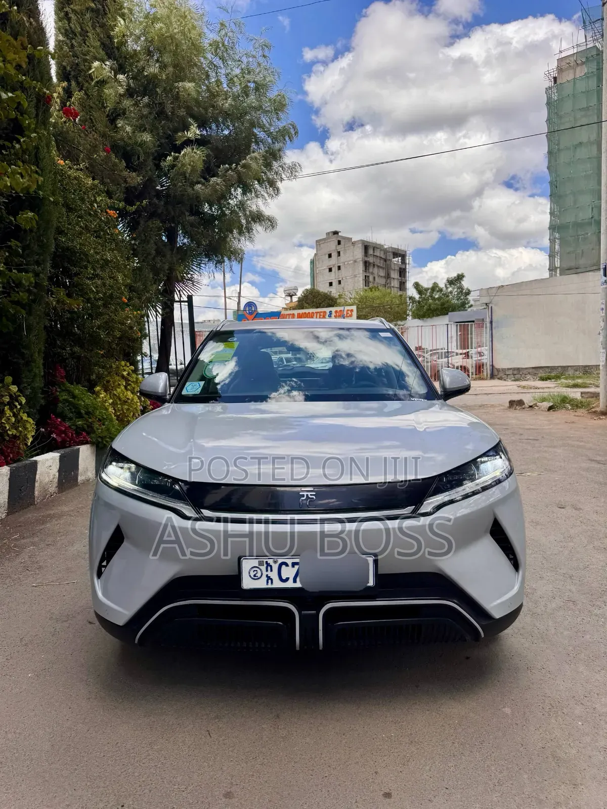 New BYD Yuan Up 2024 White