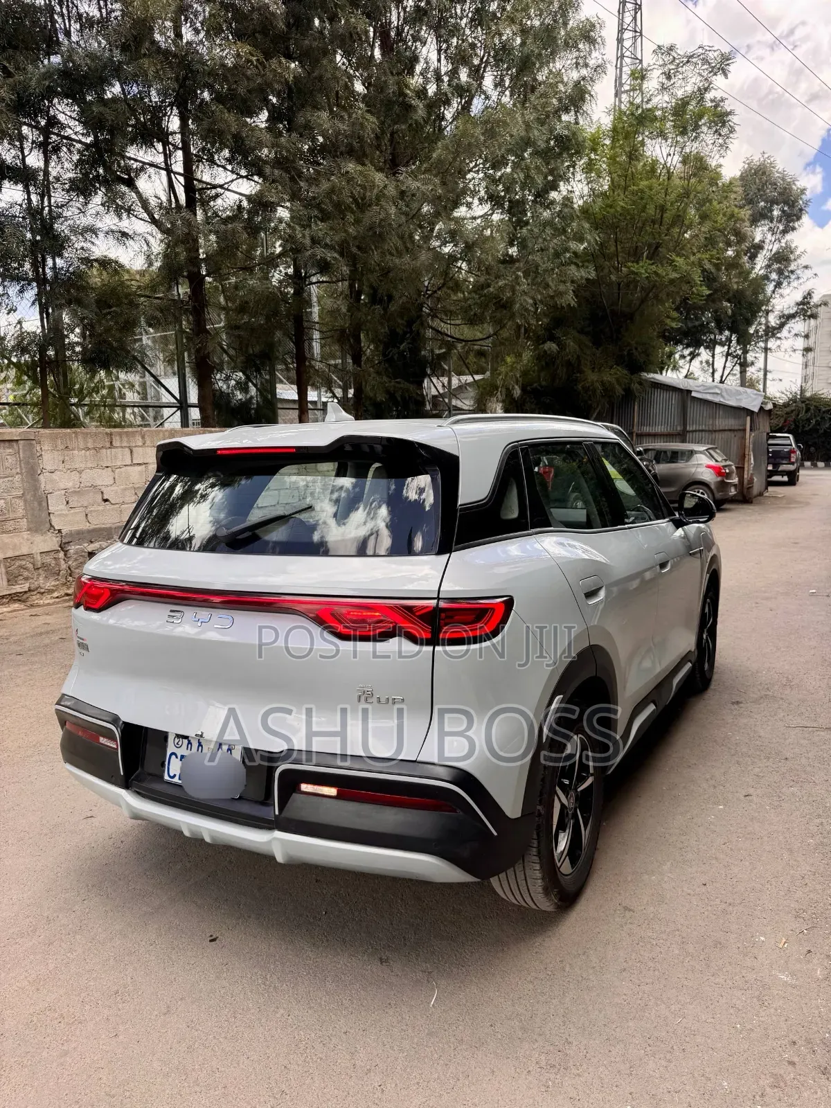 New BYD Yuan Up 2024 White