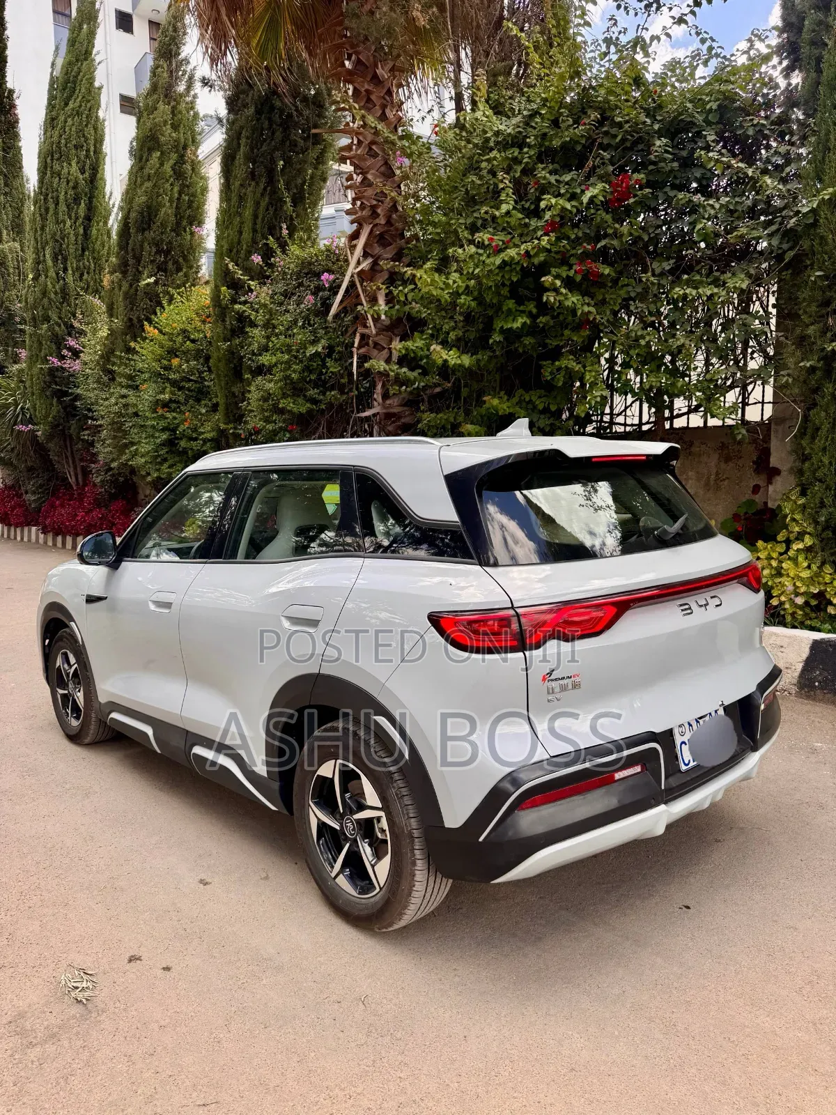 New BYD Yuan Up 2024 White