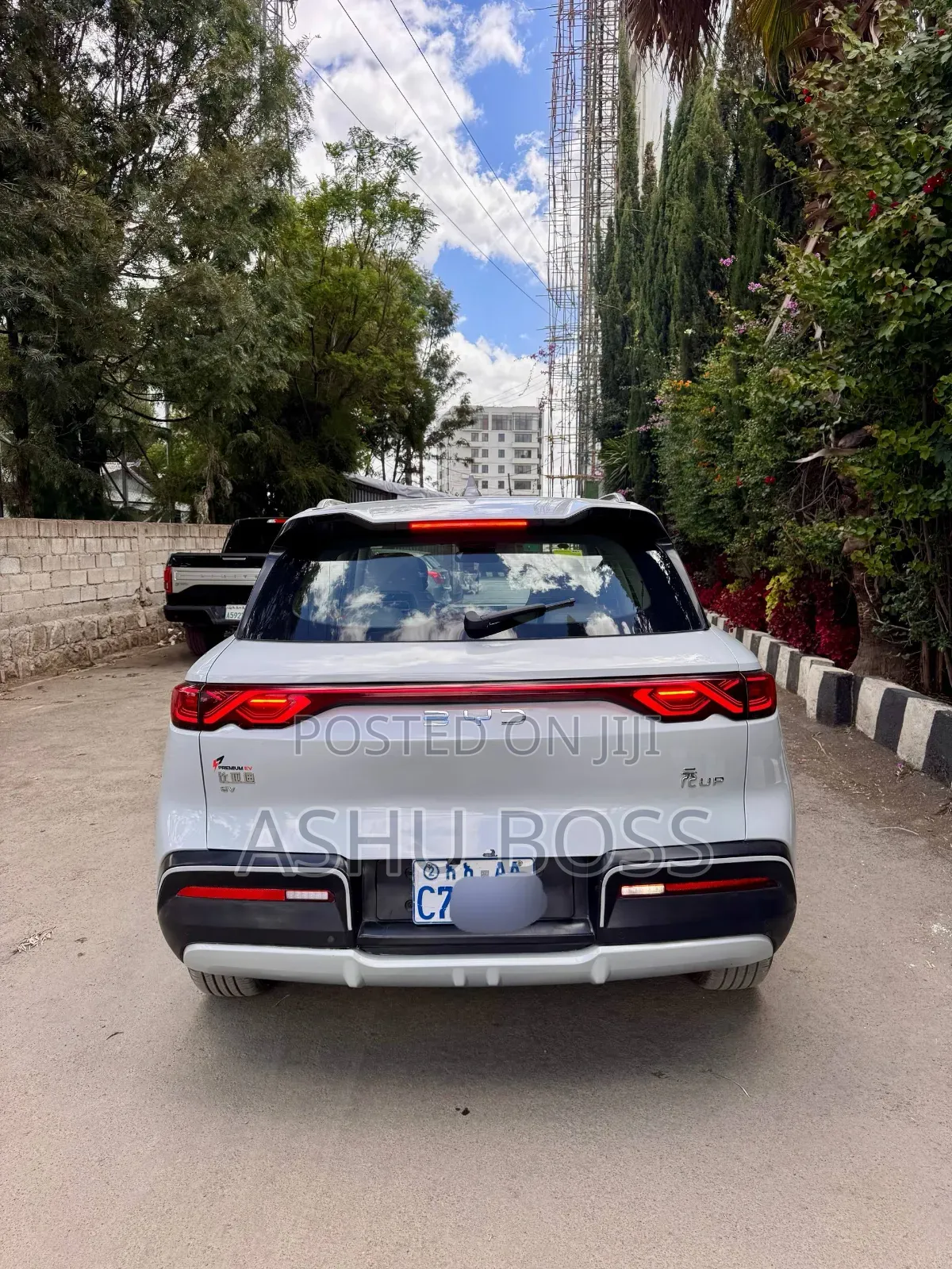 New BYD Yuan Up 2024 White
