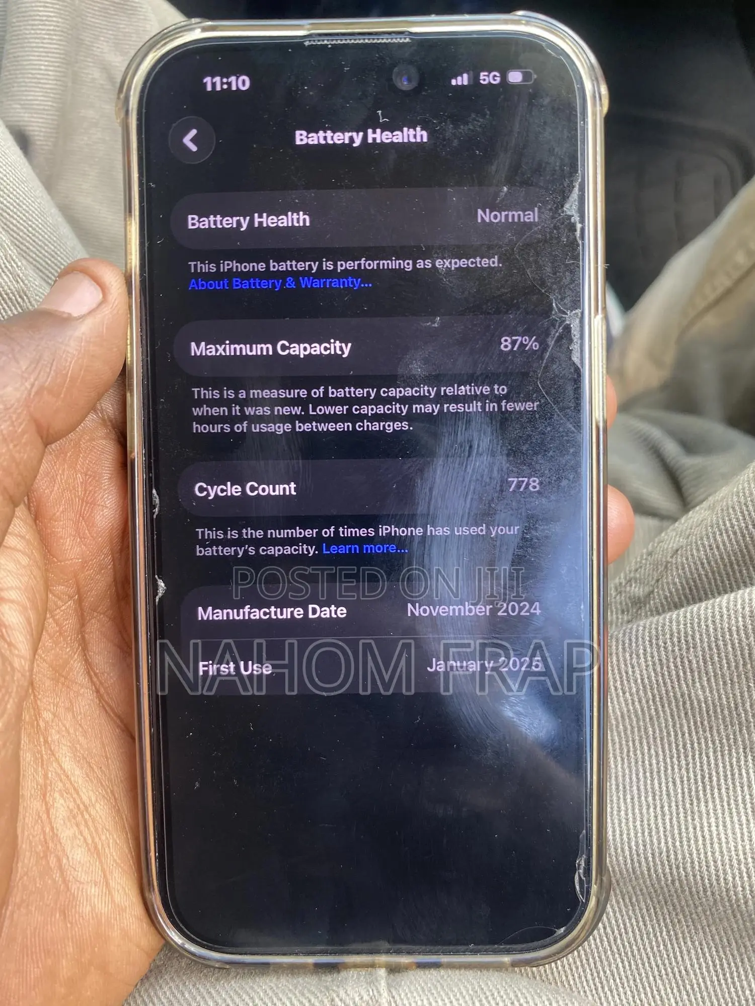 New Apple iPhone 15 128 GB Black
