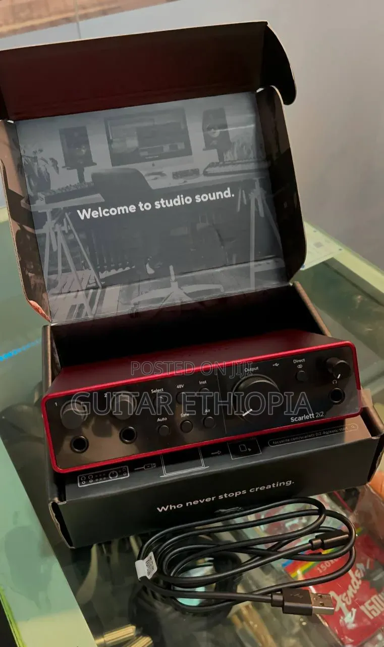 Sound Card Focusrite 4th Generation