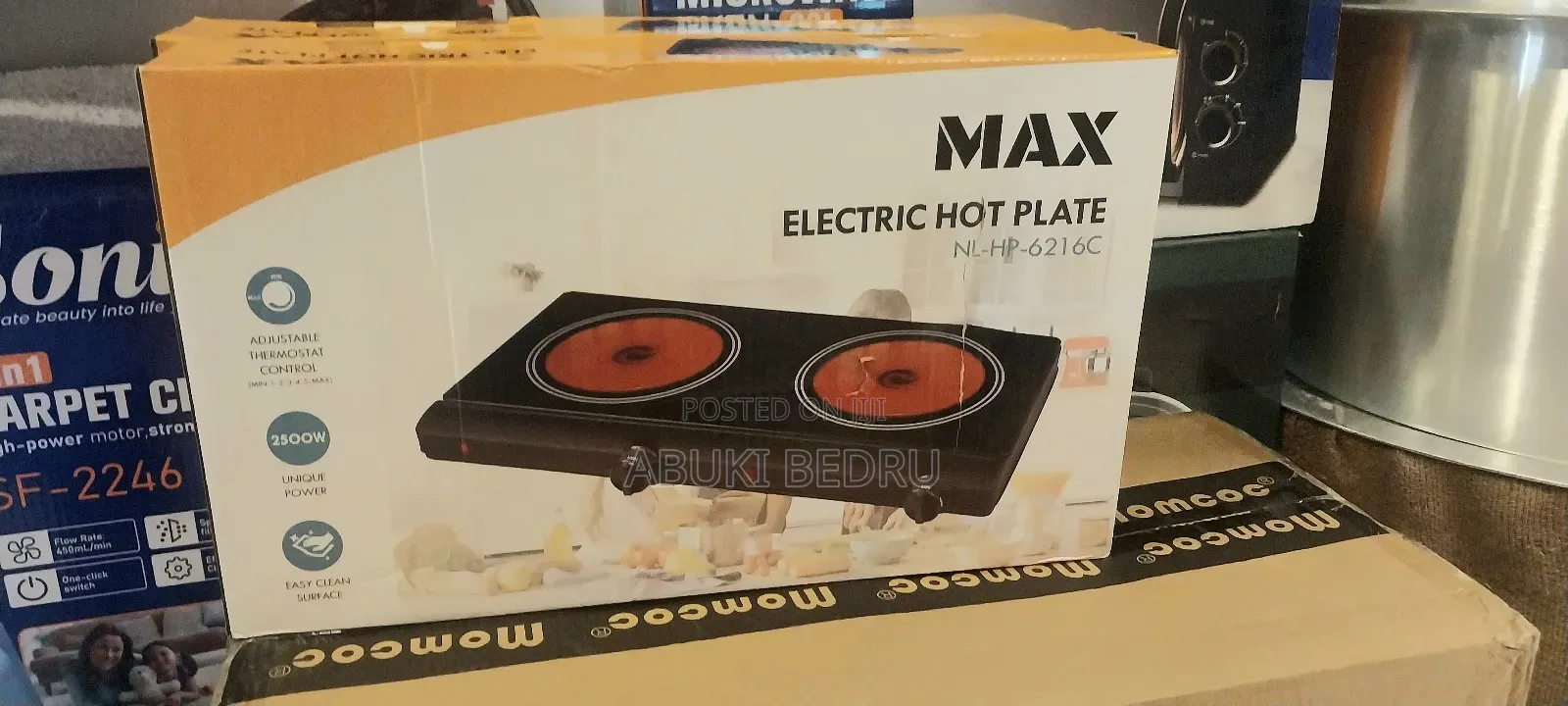 Max Electric Hot Plate