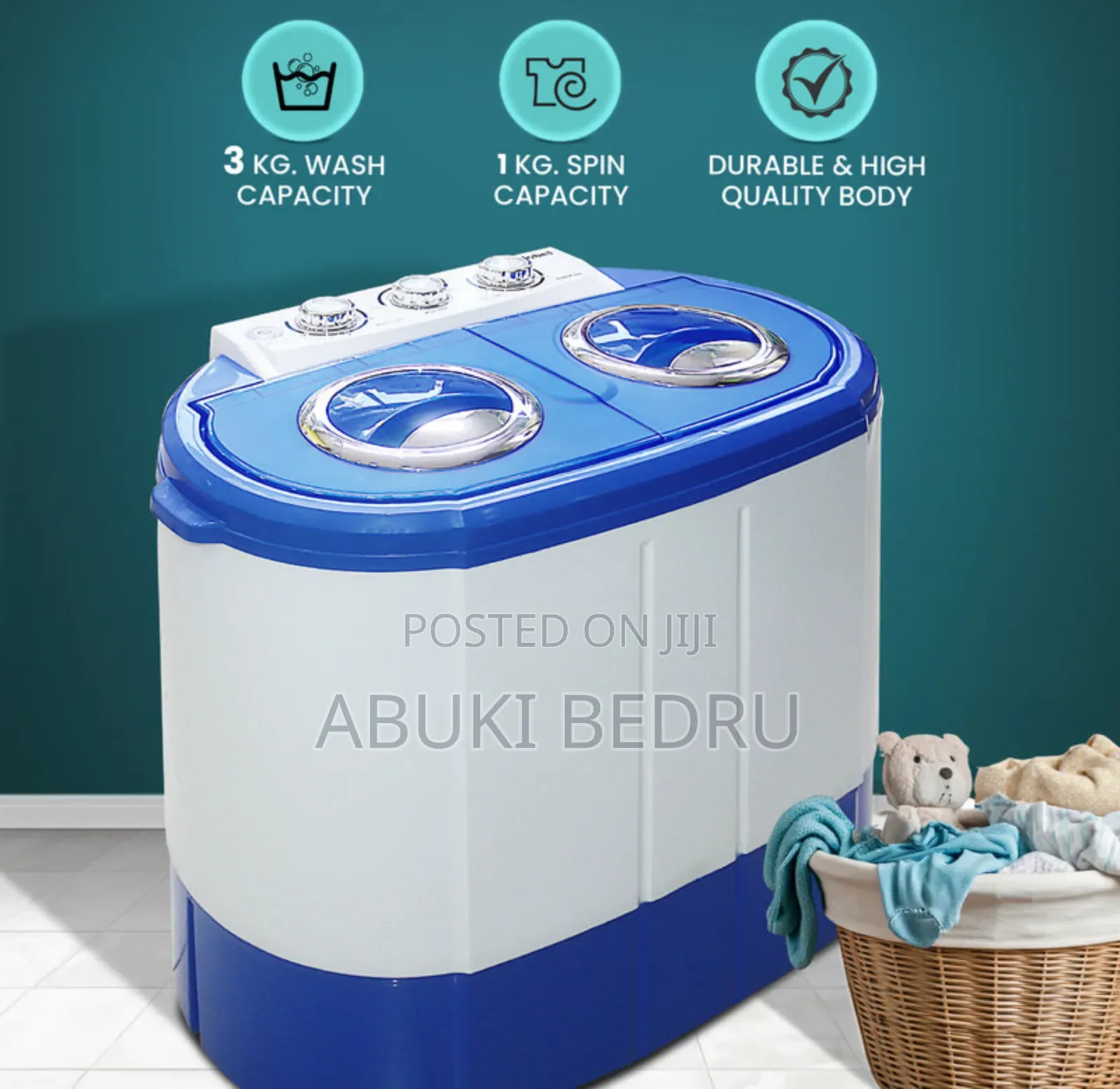 Sanford Twin Tub Washing Machine