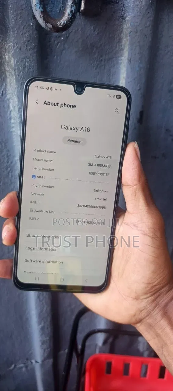 New Samsung Galaxy A16 128 GB Blue