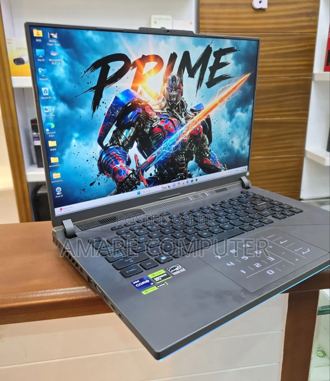New Laptop Asus ROG Strix G16 G614 16GB Intel Core i9 SSD 1T