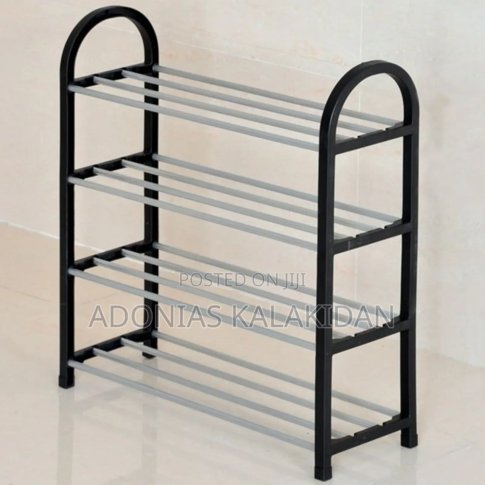 የ 4 ደርብ የጫማ መደርደሪያ (Shoe Rack Organizer)
