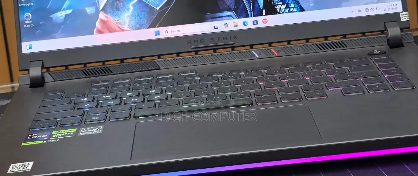 New Laptop Asus ROG Strix G15 16GB Intel Core i9 SSD 1T