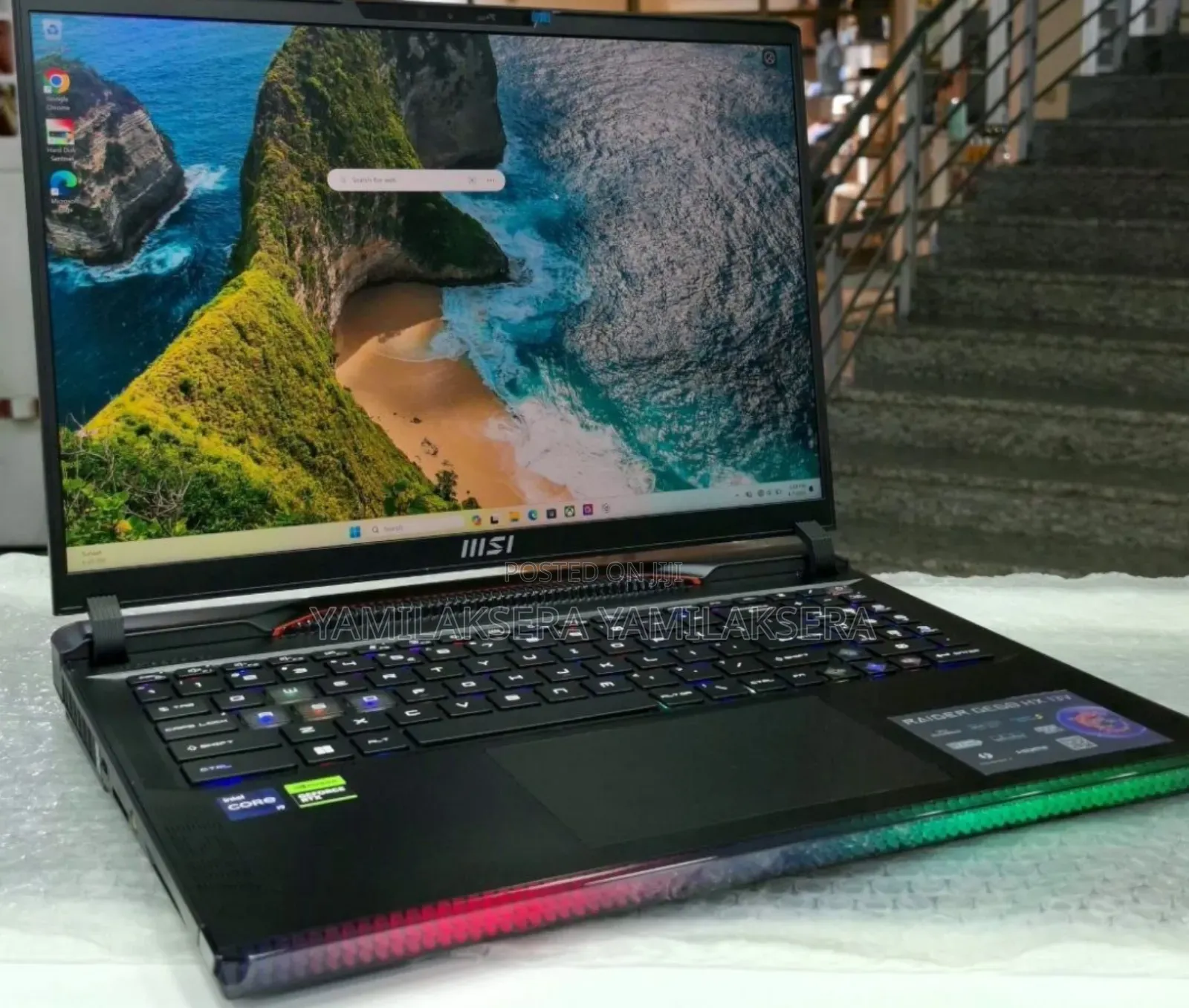New Laptop MSI 32GB Intel Core i9 SSD 1T