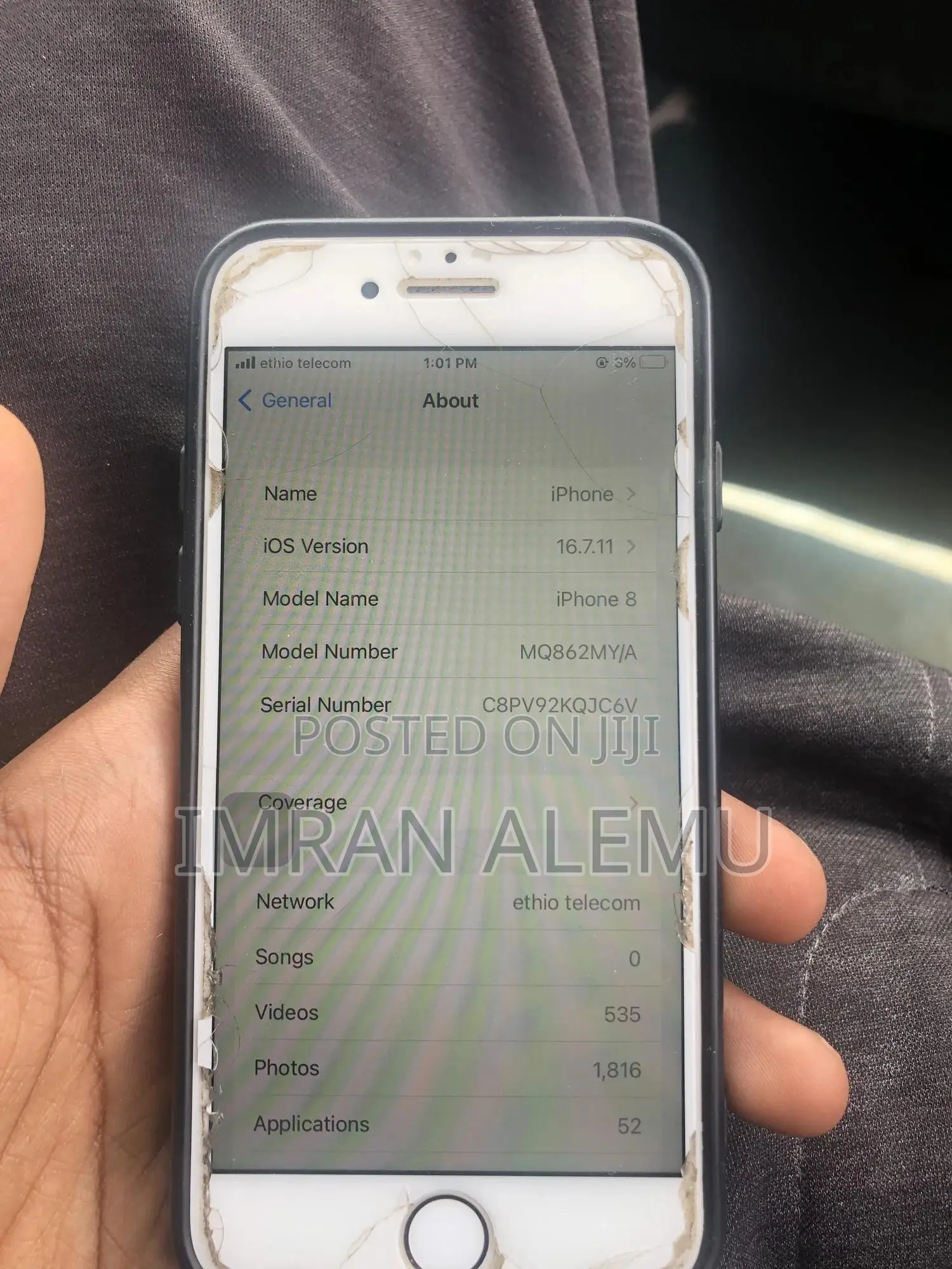 Apple iPhone 8 256 GB Gold