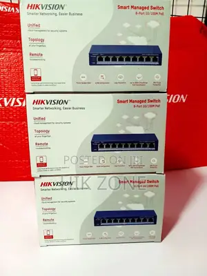 Hikvision Smart Managde Switch 8 Port10/100m Poe