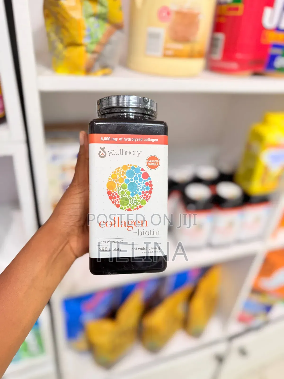 Collagen + Biotin With Vitamin C 390 Tablets Original From Usa