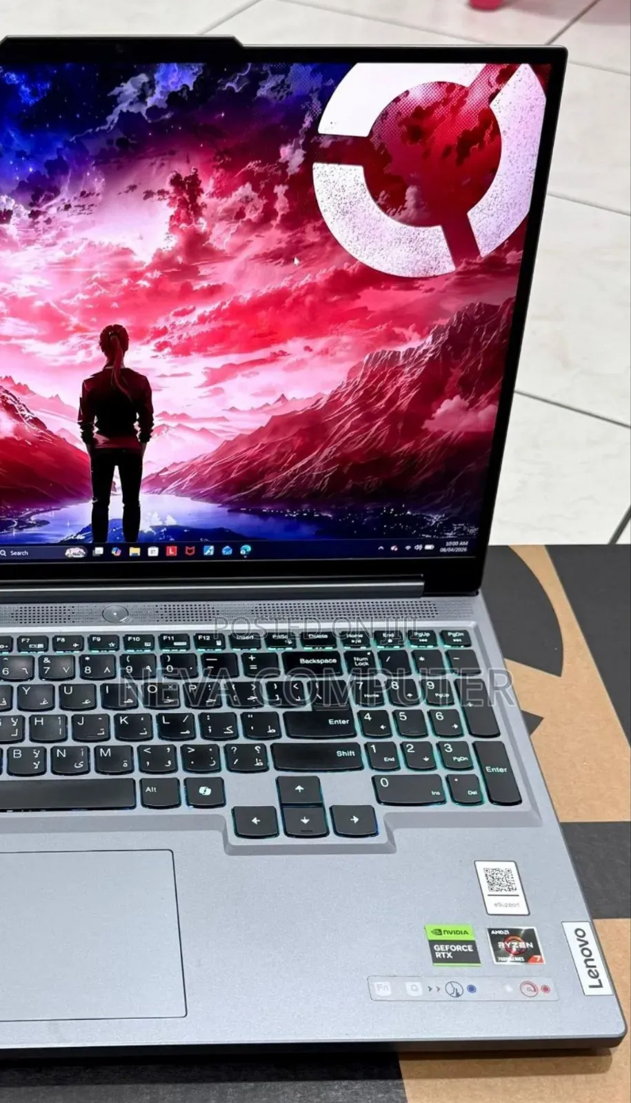 New Laptop Lenovo Legion 5 16GB AMD Ryzen 7 SSD 1T