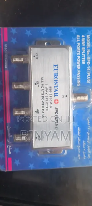 Eurostar 4way Splitter