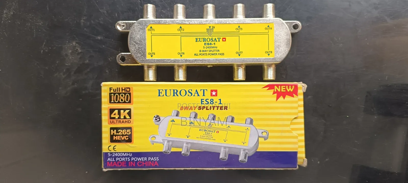 Eurosat 8 Way Splitter