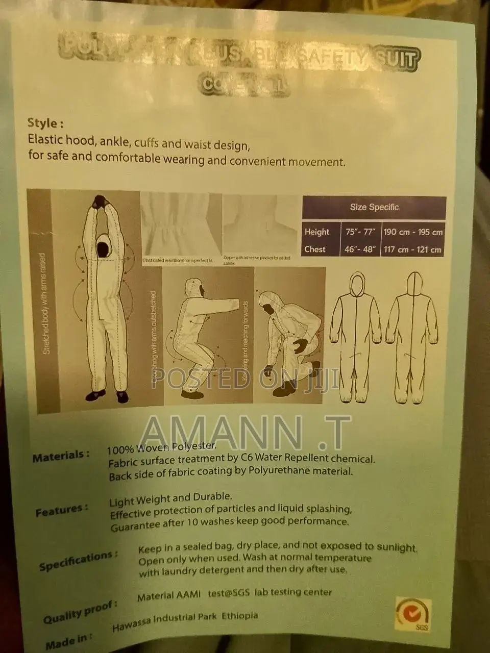 Coverall Suit