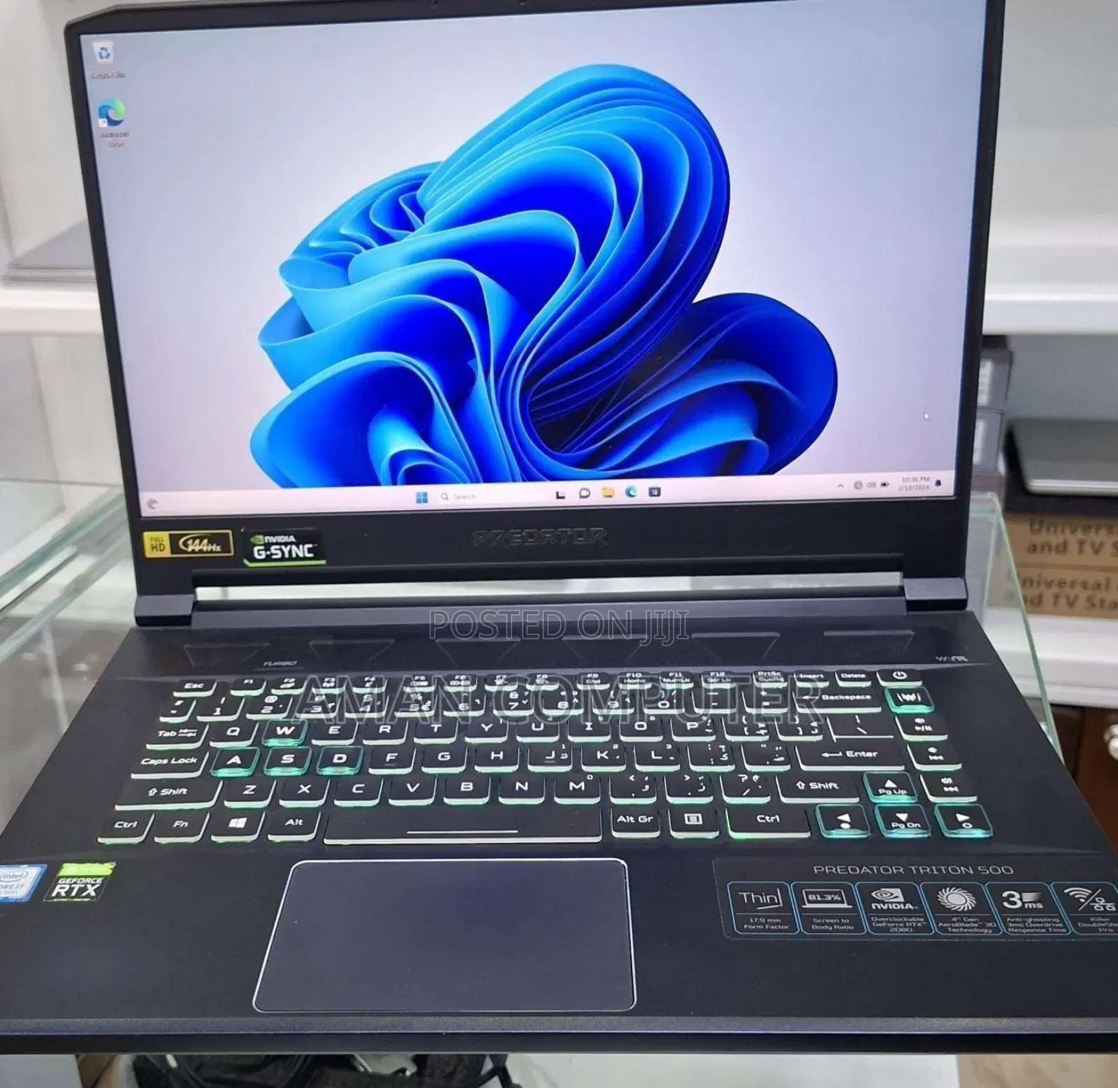 New Laptop Acer Predator Helios Neo 16 16GB Intel Core i7 SSD 512GB