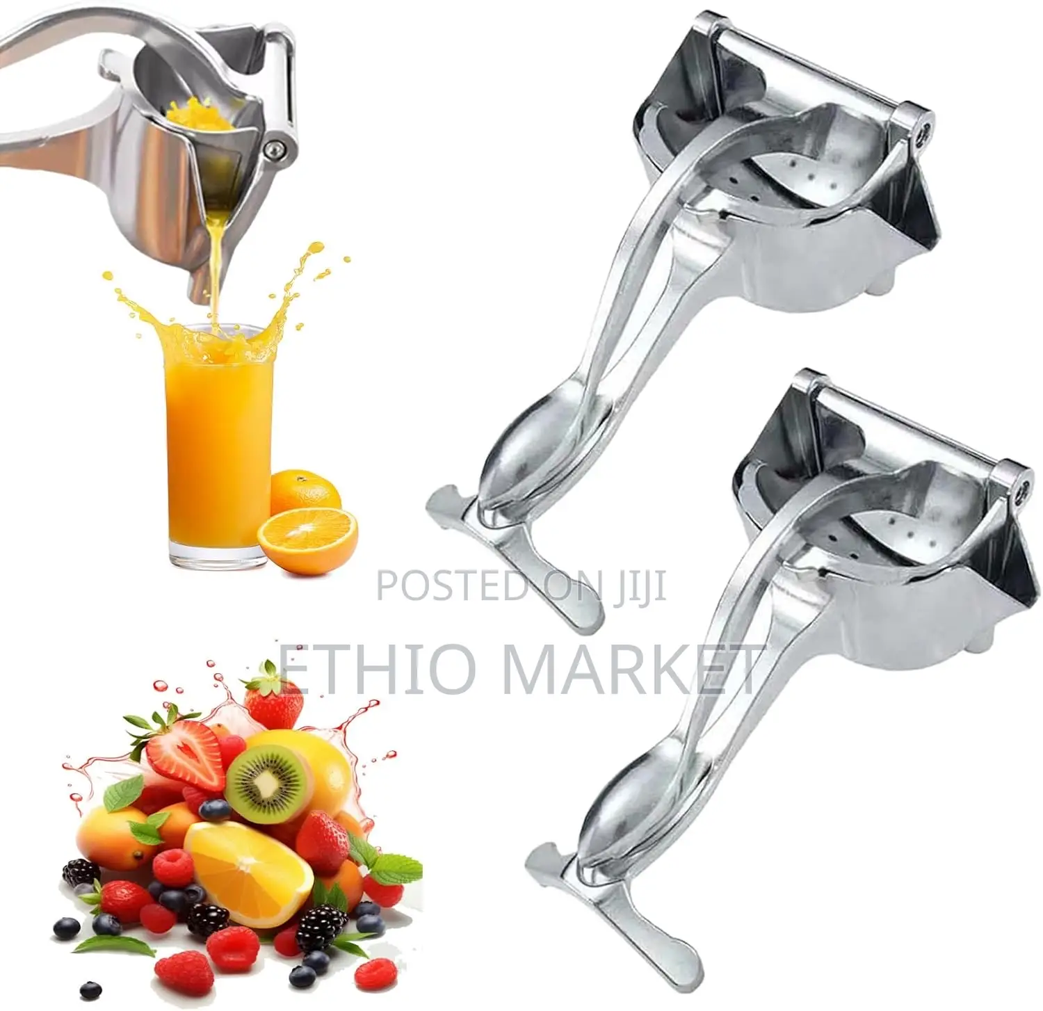 Manual Hand Press Fruit Juicer
