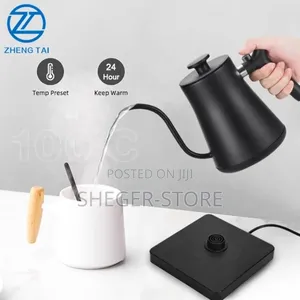 Brand New Stainless Steel Office/1000 W Hime Coffee Kettle