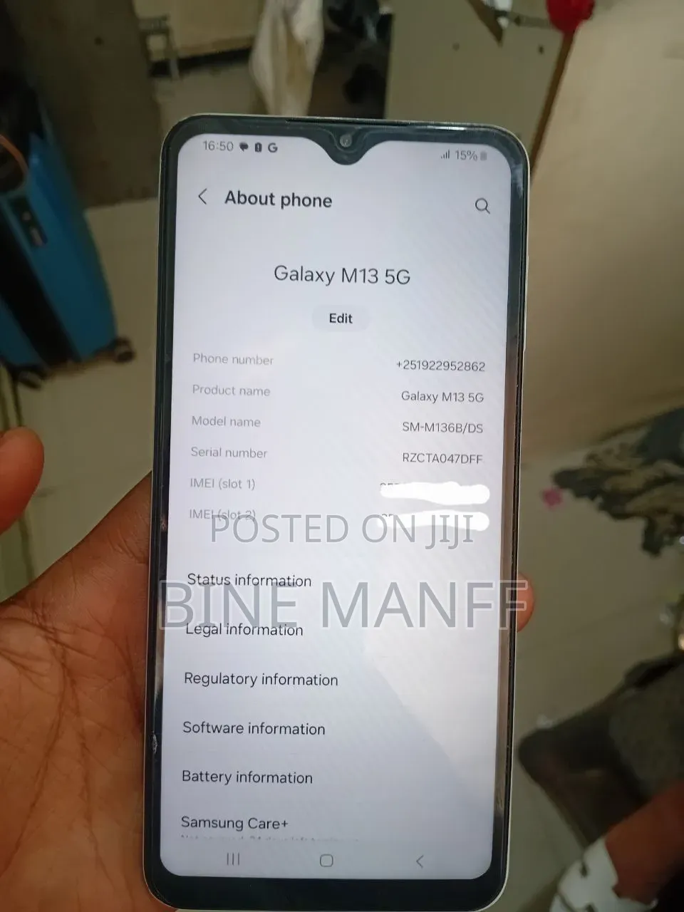 Samsung Galaxy M13 5G 128 GB Blue