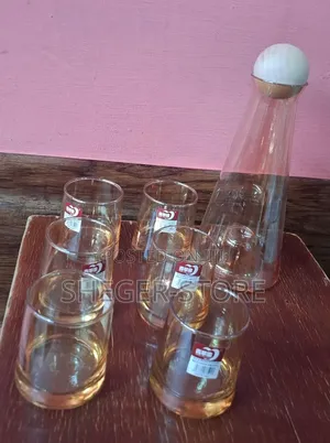 Best Looking Glassware Set 6 መጠጫዎች እና 1 ጆግ