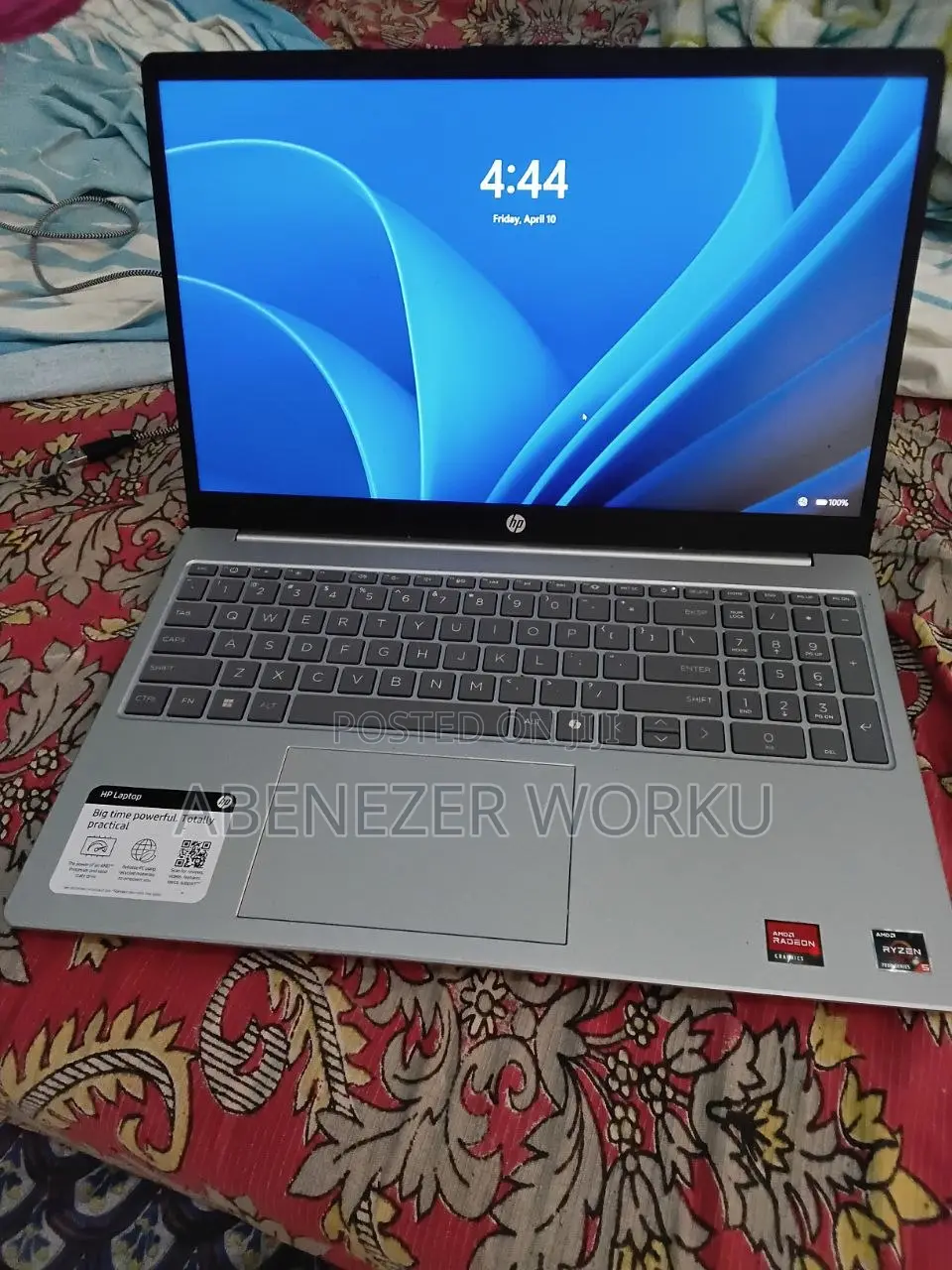 New Laptop HP EliteBook 840 8GB AMD Ryzen 5 SSD 512GB
