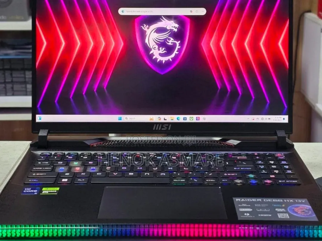 New Laptop MSI GP75 Leopard 32GB Intel Core i9 SSD 1T