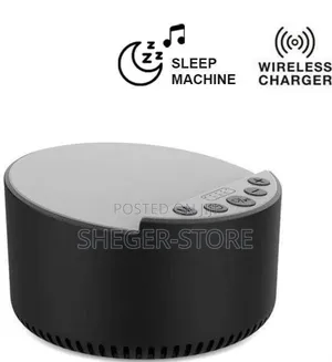 V-Rovik 3-in-1 Bluetooth Speaker With Sleep Machine Wireless Charger