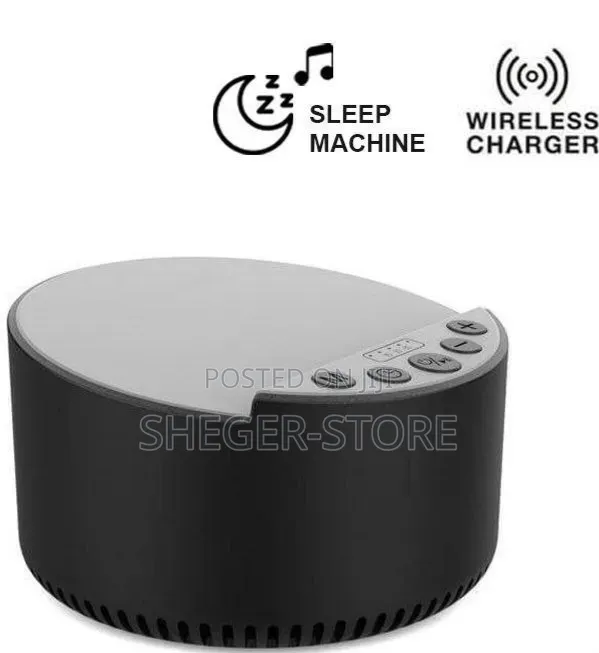 V-Rovik 3-in-1 Bluetooth Speaker With Sleep Machine Wireless Charger