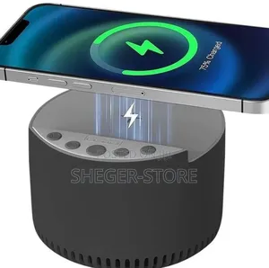V-Rovik 3-in-1 Bluetooth Speaker With Sleep Machine Wireless Charger