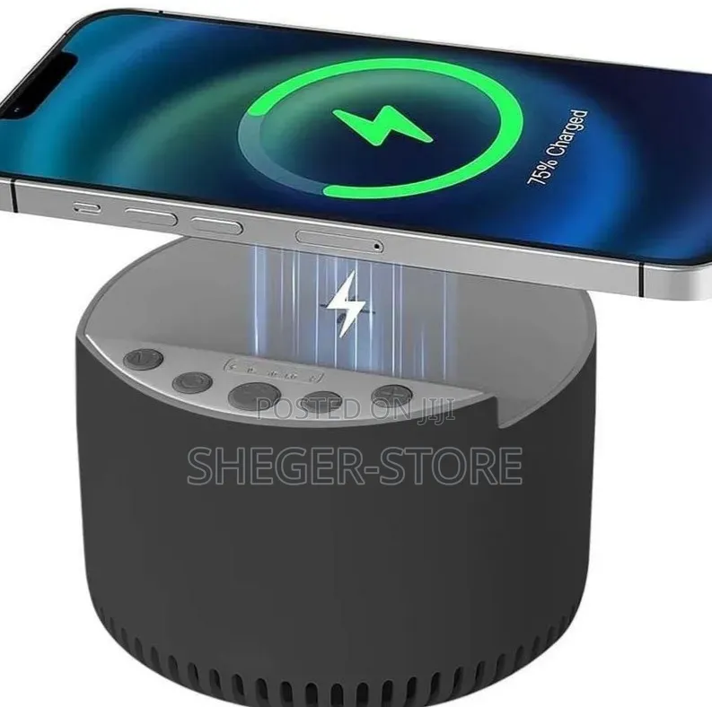 V-Rovik 3-in-1 Bluetooth Speaker With Sleep Machine Wireless Charger