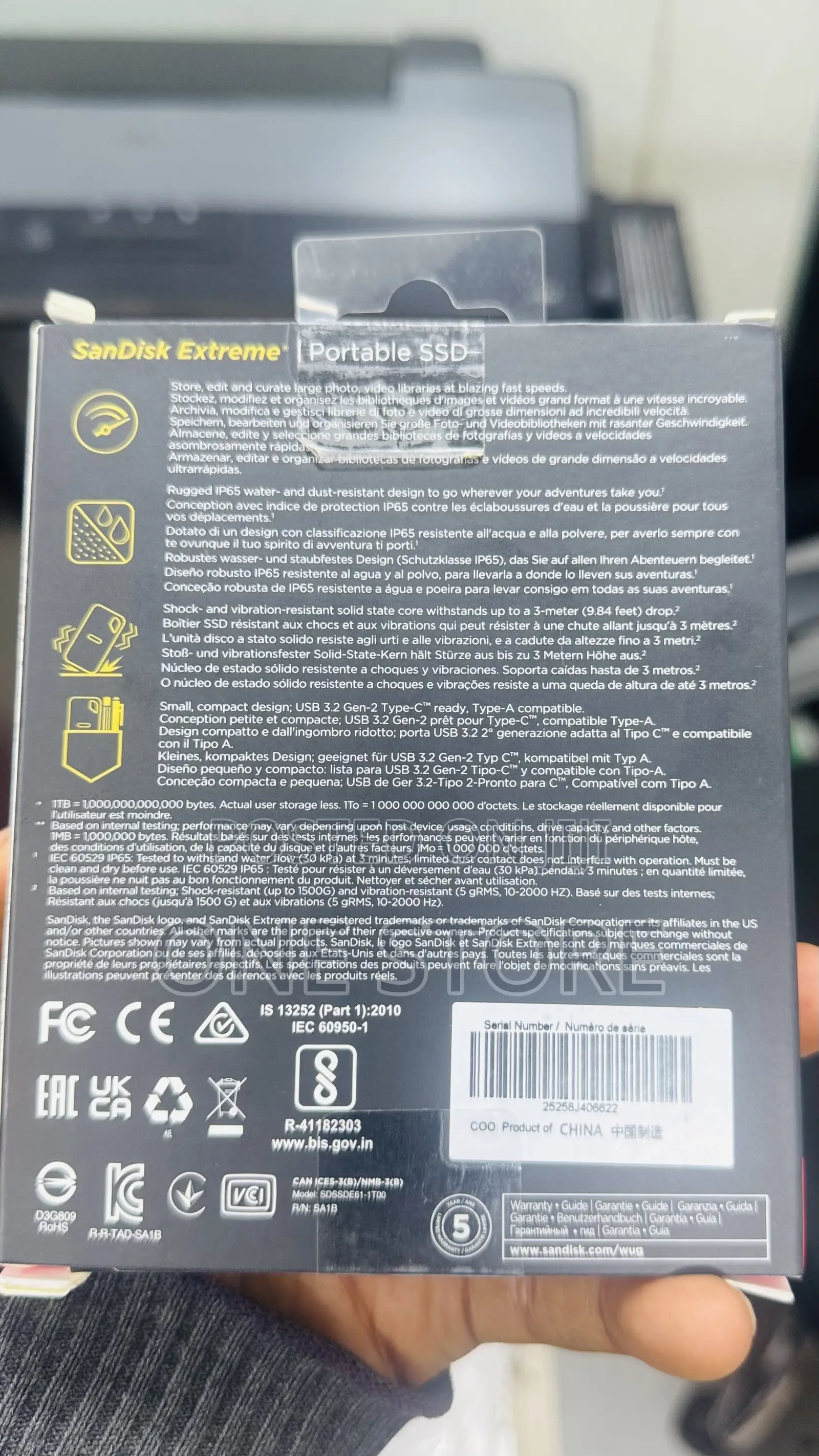 1 Tb SSD 1000 Speed
