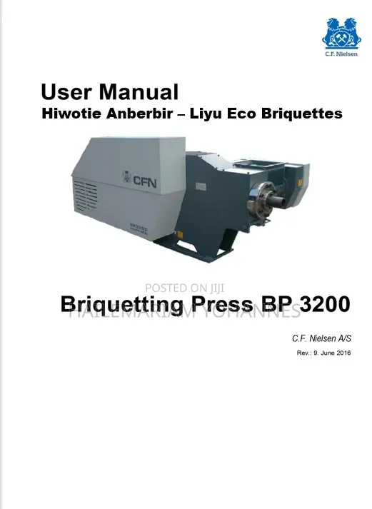 Briquettes Press Machine