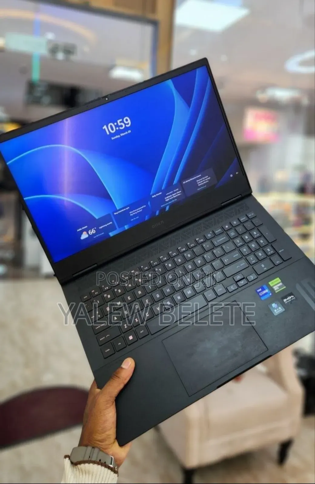 New Laptop HP Omen 16 16GB Intel Core i9 SSD 1T