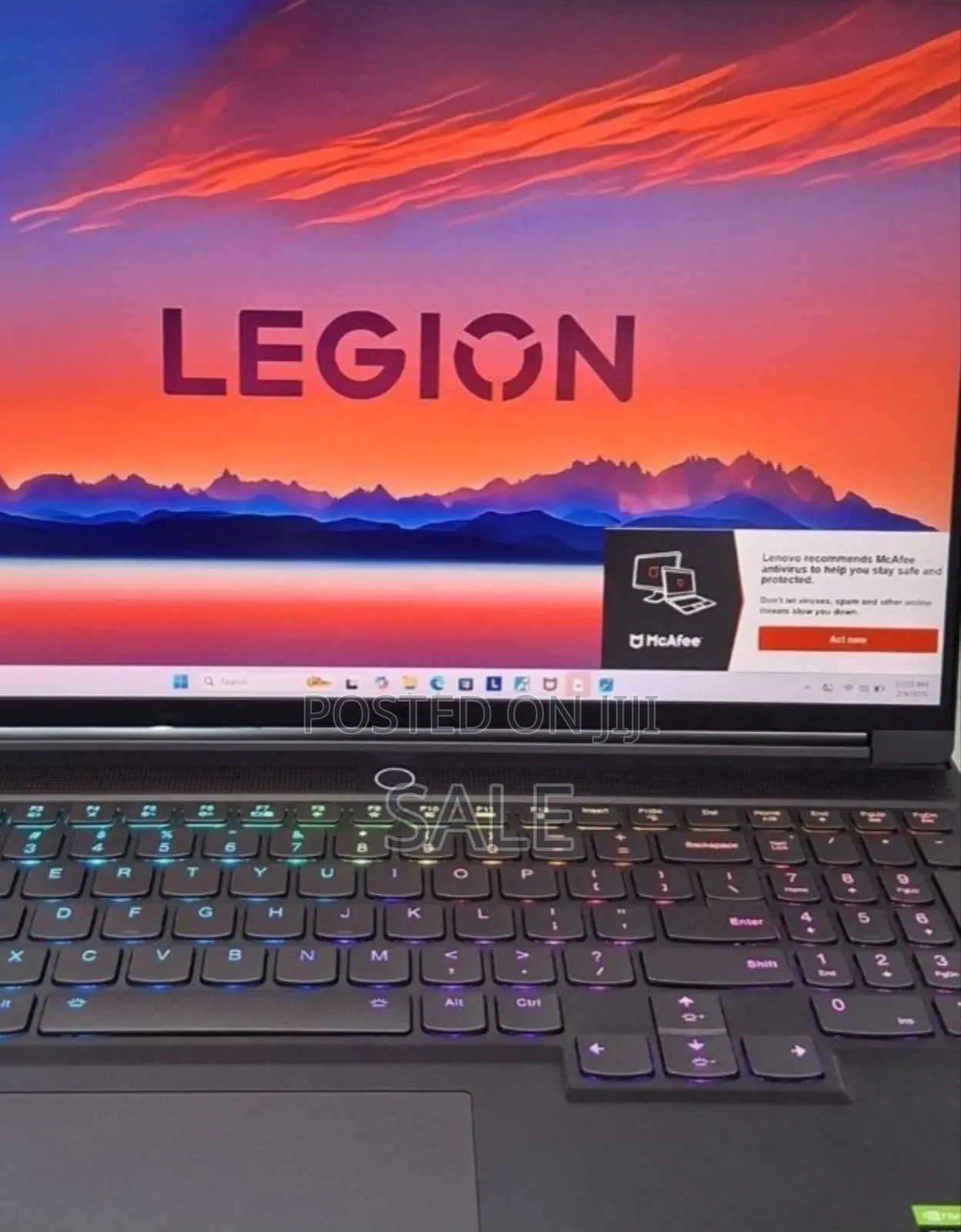 New Laptop Lenovo Legion 7 16GB Intel Core i9 SSD 1T