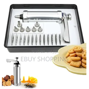13-in-1 Biscuit Maker With 8 Bonus Icing Piping Nozzles