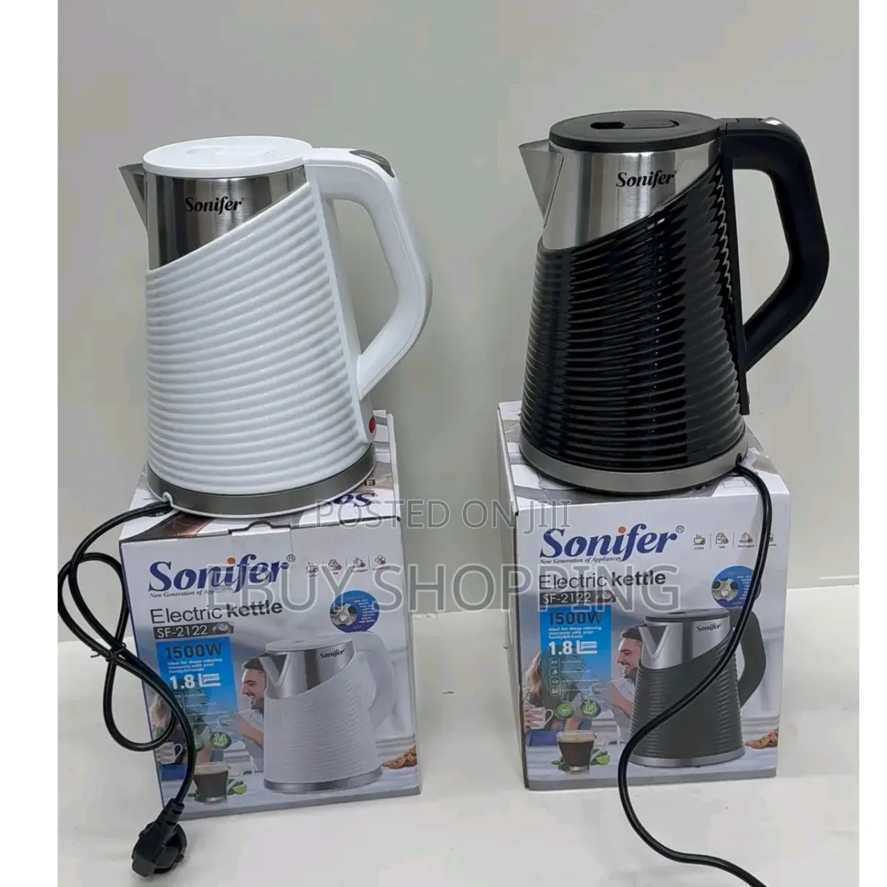 Sonifer Sf-2122: Safe 1.8l Kettle With Auto Shut-Off