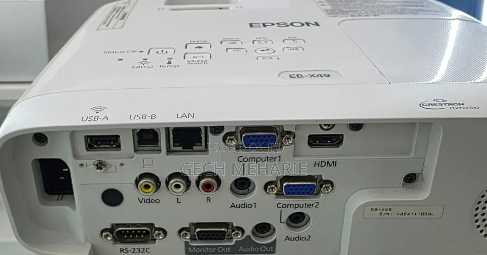 Rnew Epson Eb-X49 Projector Model : Eb-X49 Technology: 3lcd, RGB