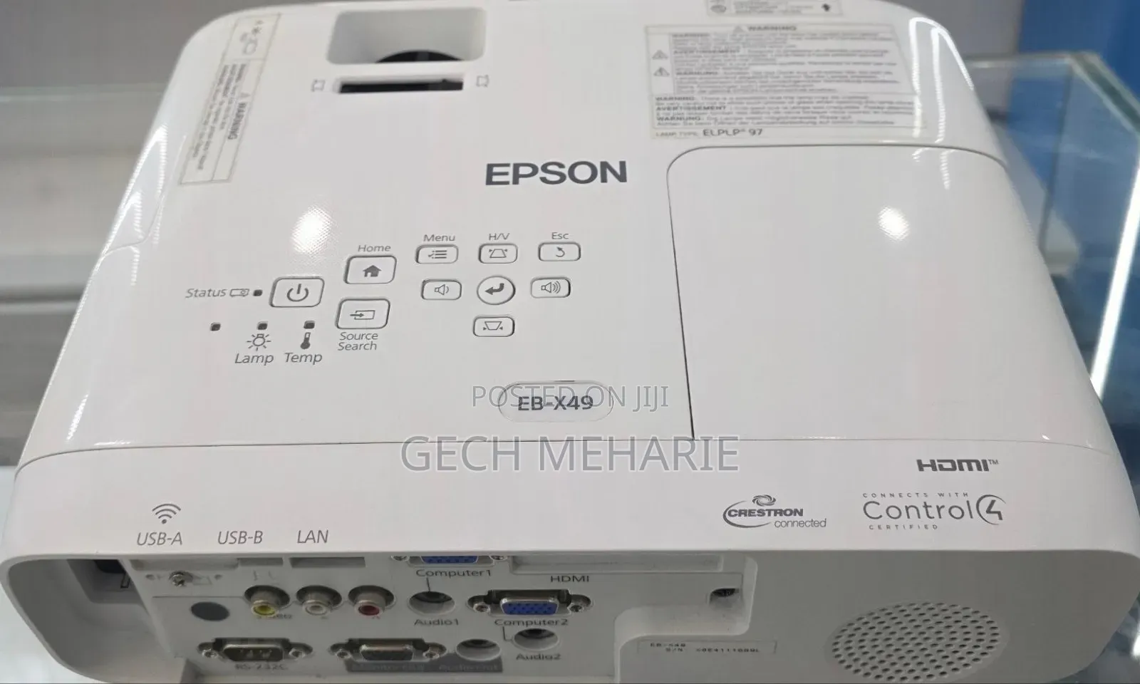 Rnew Epson Eb-X49 Projector Model : Eb-X49 Technology: 3lcd, RGB