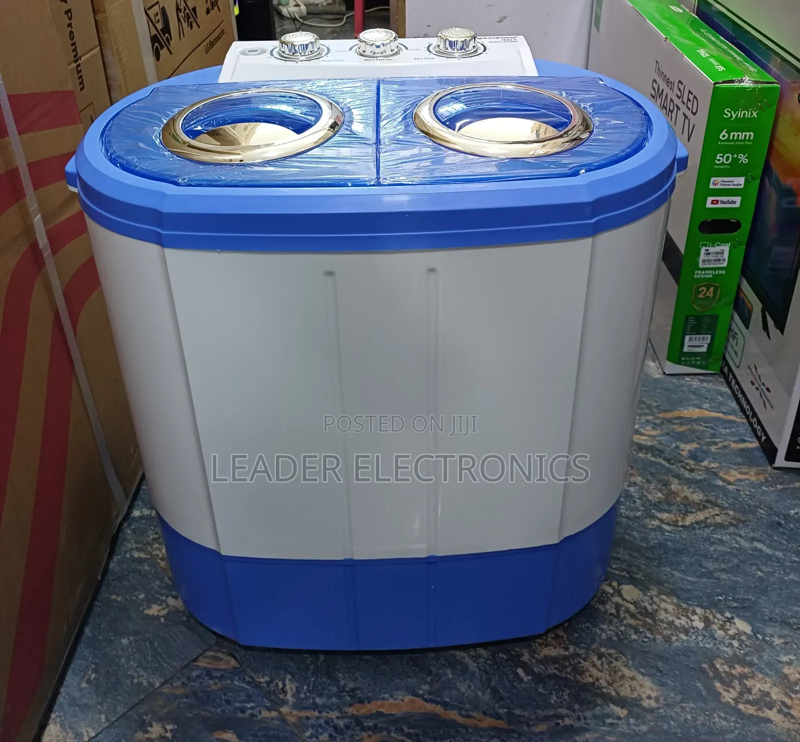 Sanford 4kg Mini Washing Machine Portable Twin Tub