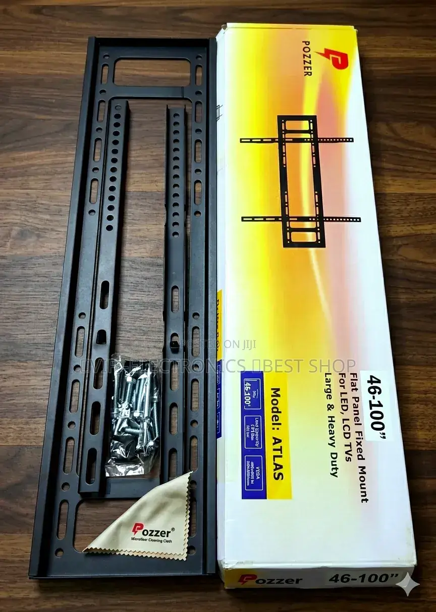 Pozzer Tv Wall Mount 46- 100inch Fixed