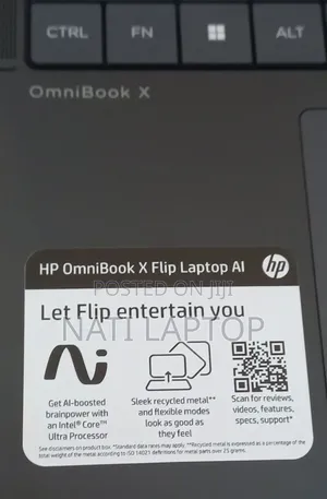 New Laptop HP OmniBook 5 14" 16GB Intel Core Ultra 7 SSD 1T