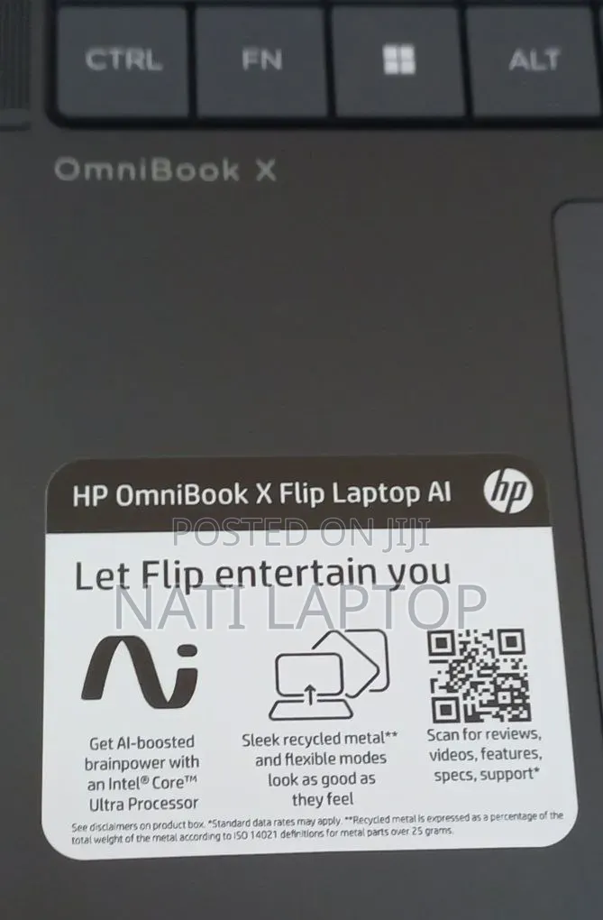 New Laptop HP OmniBook 5 14" 16GB Intel Core Ultra 7 SSD 1T