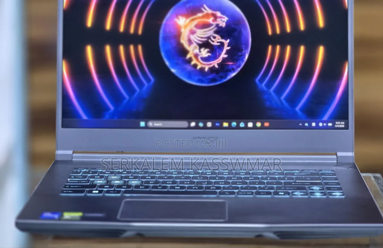 New Laptop MSI 16GB Intel Core i5 SSD 512GB