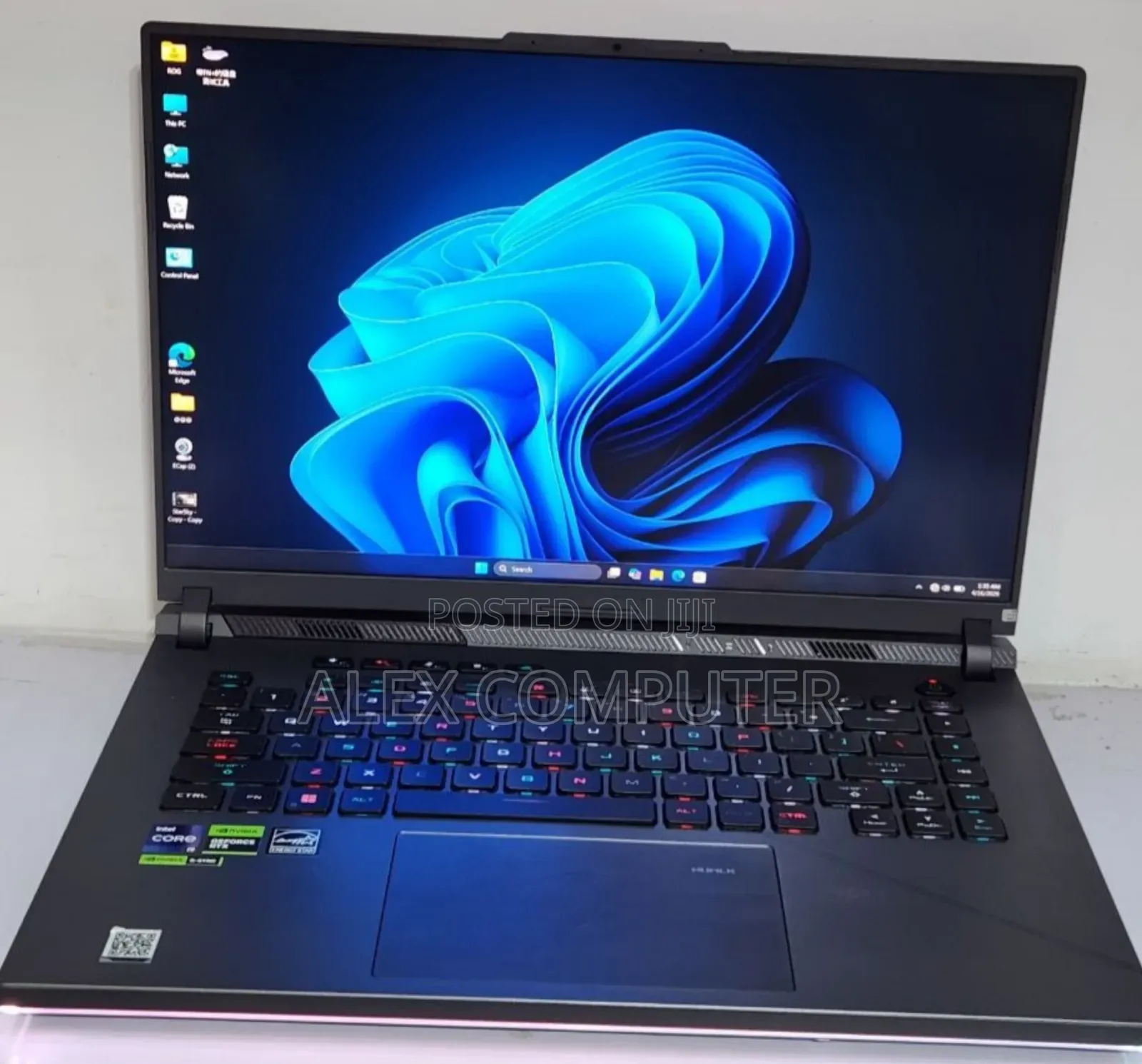 New Laptop Asus ROG Strix G16 G614 16GB Intel Core i9 SSD 1T