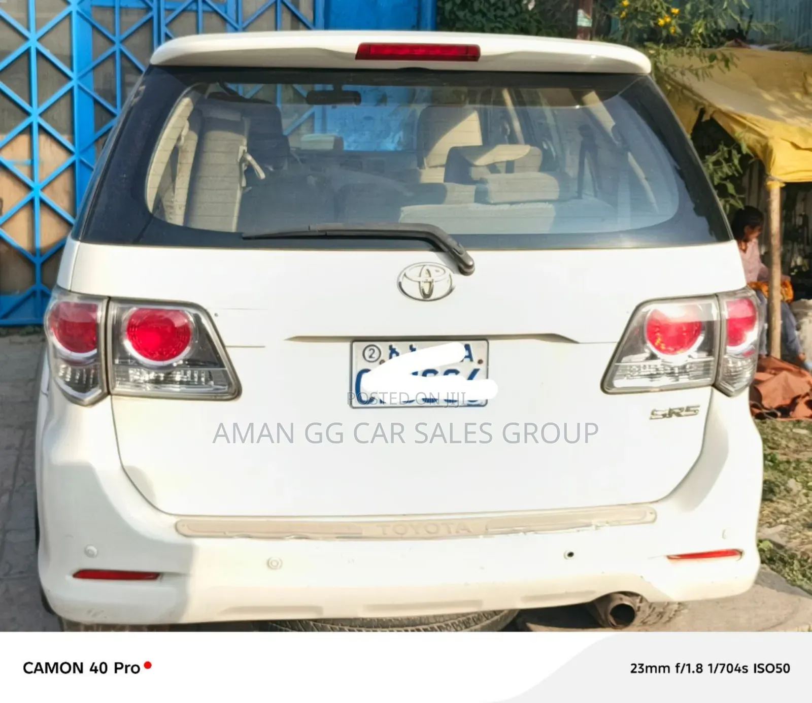 Toyota Fortuner 2013 White