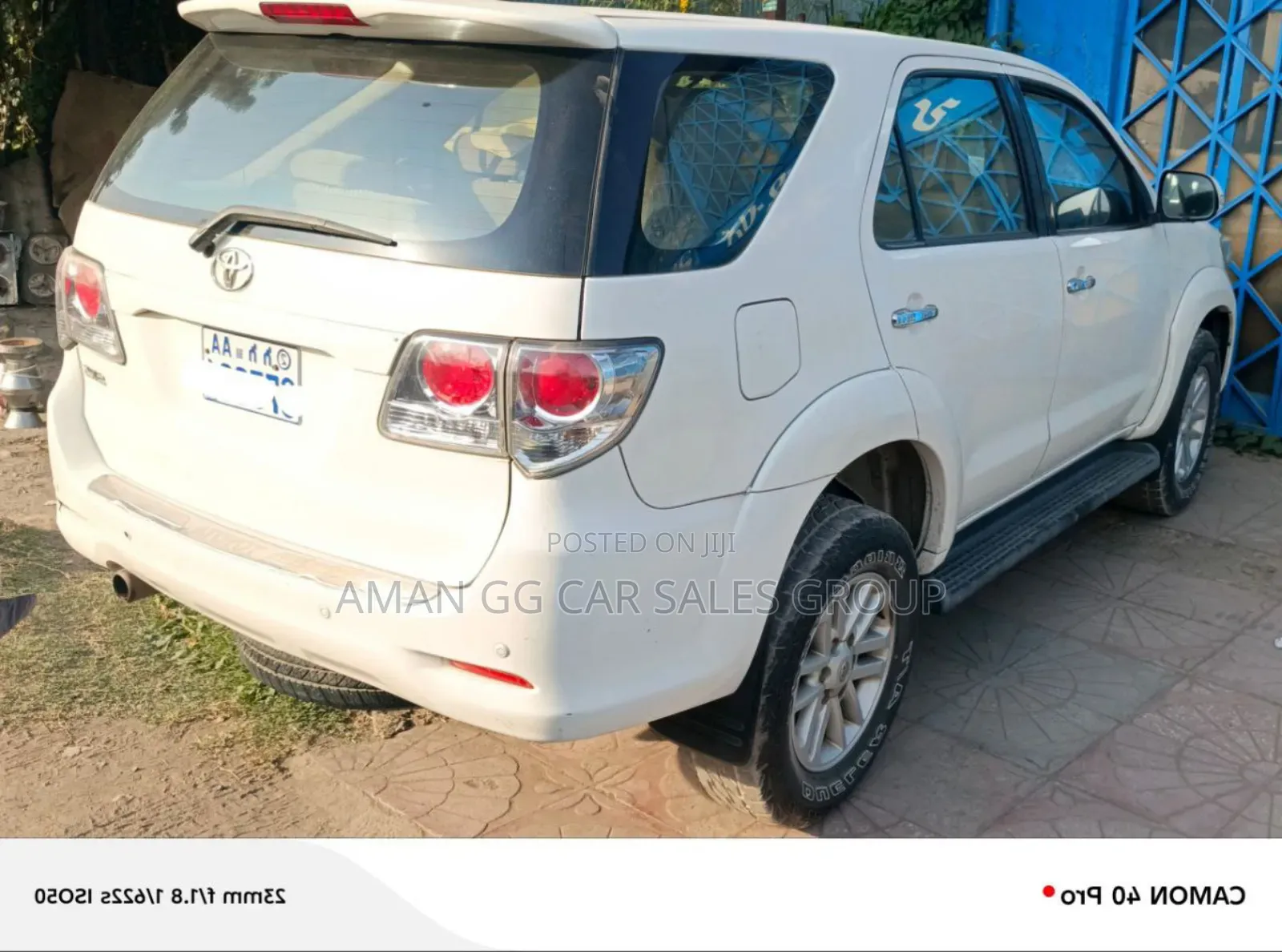 Toyota Fortuner 2013 White