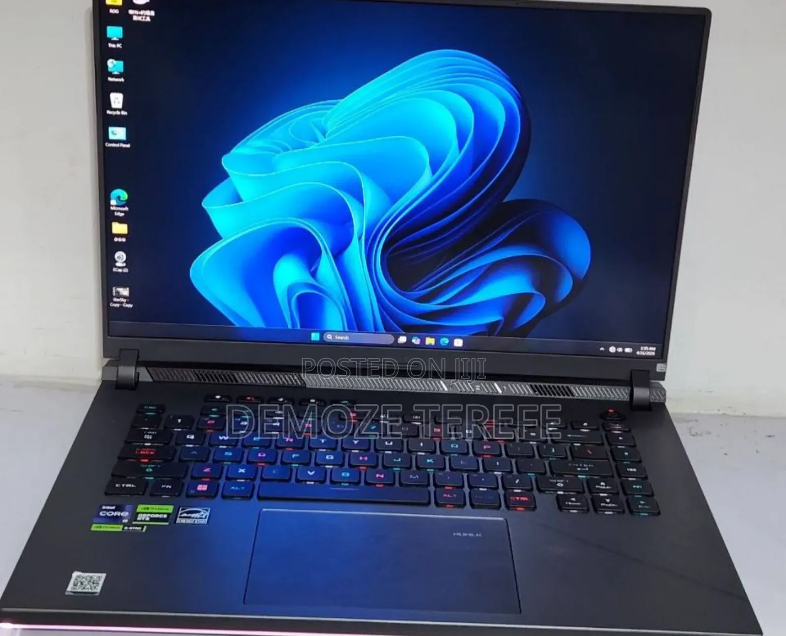 New Laptop Asus ROG Strix G15 16GB Intel Core i9 SSD 1T